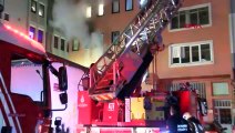 Un incendie s'est déclaré dans un immeuble de 5 étages à Şişli