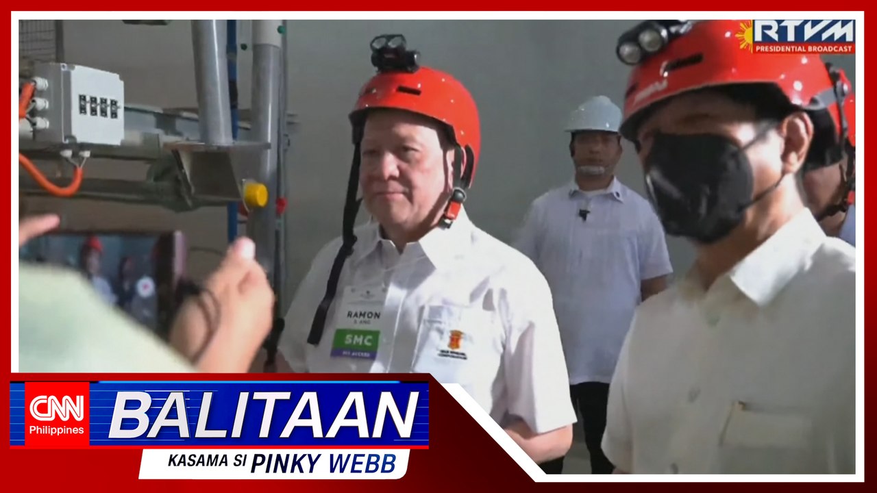 Marcos pinangunahan ang pagbubukas ng world-class poultry farm ng San Miguel  Balitaan