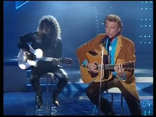 Johnny Hallyday -  La ville des âmes en peines  ( Tv 1997 )