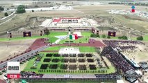 López Obrador condecora al general Salvador Cienfuegos en Heroico Colegio Militar