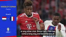 Parisian Kingsley Coman has no regrets about leaving PSG