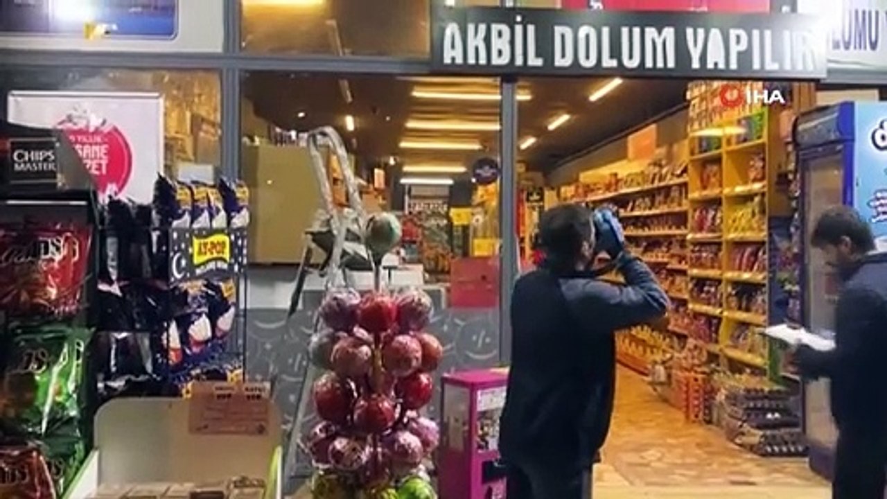 Esenyurt, pas le Texas ! Ils ont bombardé le marché à coups de balles sans se soucier des gens.