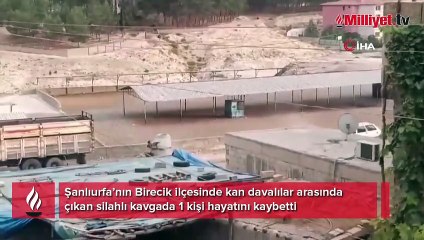 Bir kişinin öldüğü kan davası! Vatandaşlar ölümden böyle kaçtı