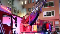 Incendie dans un immeuble de 5 étages à Şişli : 1 blessé, 1 personne secourue
