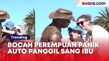 Ngakak! Bocah Perempuan Panik karena Hal ini, Auto Panggil Sang Ibu  Apapun Masalahnya, Emak Solusinya