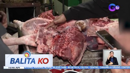 Kilo-kilong karneng baboy na walang meat inspection certificate, nakumpiska | BK