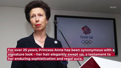 You Won't Believe What Princess Anne Looks Like With Her Hair Down
