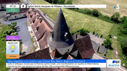 12/10/2023 - Le 6/9 de France Bleu Béarn Bigorre en vidéo