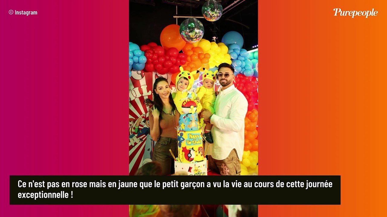 Nabilla, énorme anniversaire Pokémon pour Milann : discothèque, grand gâteau et montagne de cadeaux, son fils très gâté
