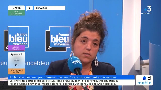 Faustine Heulot, responsable du pôle santé de la Maison d'accueil pour femmes de Laval