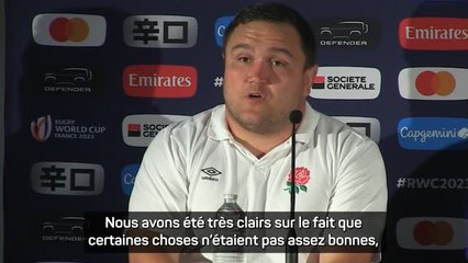Angleterre - George : "Dimanche, vous verrez une équipe d'Angleterre très différente”