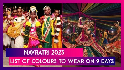 Navratri 2023 Colours: List Of 9 Vibrant Colours To Wear On Each Day Of Sharad Navratri In October