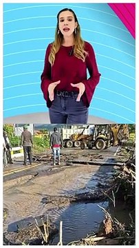 Autoridades trabajan en los tramos carreteros que resultaron afectados por el paso del huracán Lidia #TuNotiReel