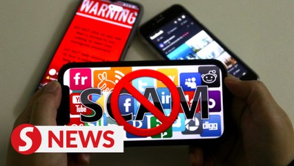 Descargar video: Social media scams: MCMC blocks 3,150 posts from January to September this year