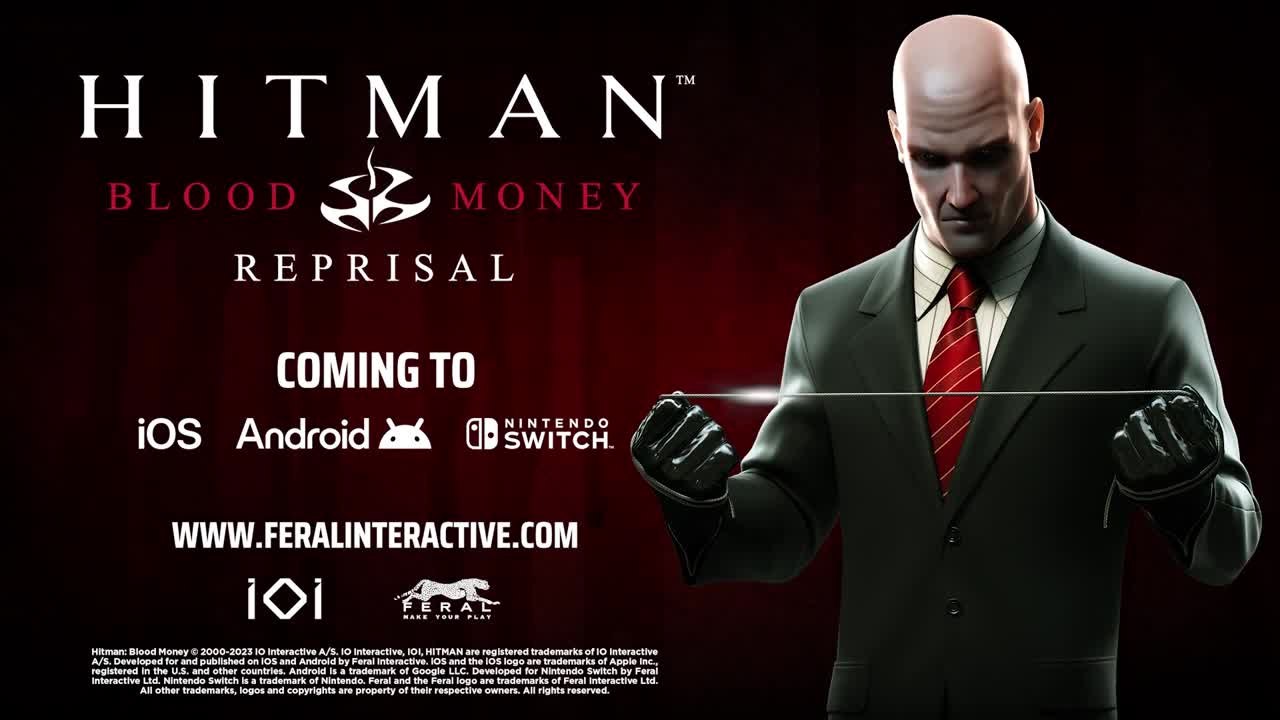 Hitman Blood Money  Reprisal switch mobile trailer