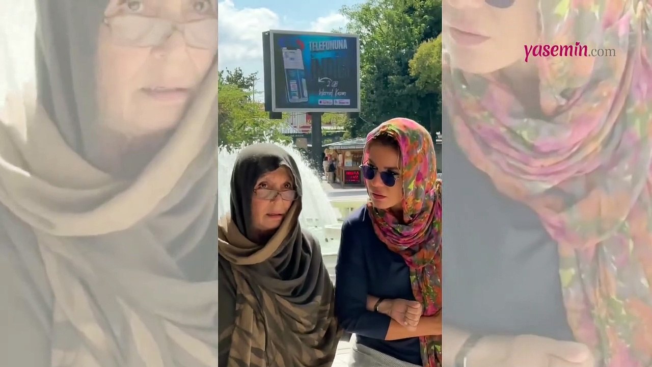 Eyüp Sultan'a giden Gülben Ergen gelen yorumla çileden çıktı!