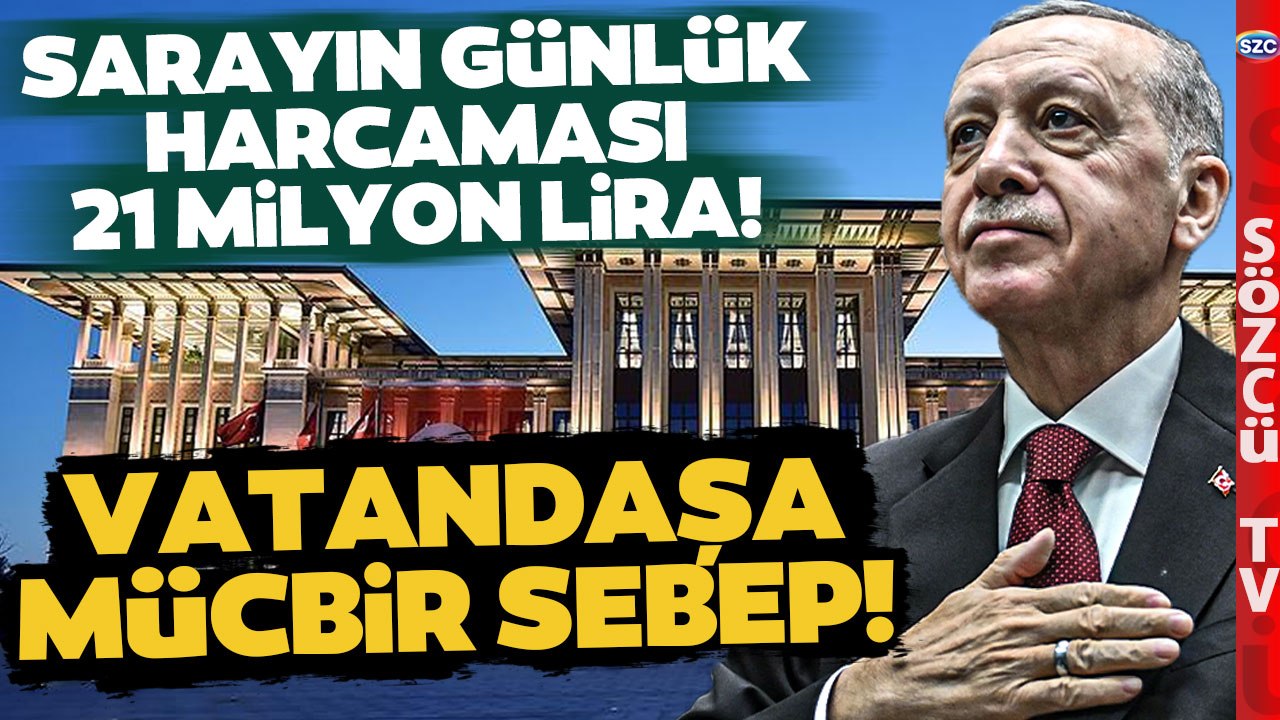 Saraya Günlük 21 Milyon Lira Vatandaşa Mücbir Sebep! Şeref Oğuz'dan Sert Tepki