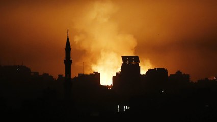 Los bombardeos de Israel en Gaza en la mañana del jueves
