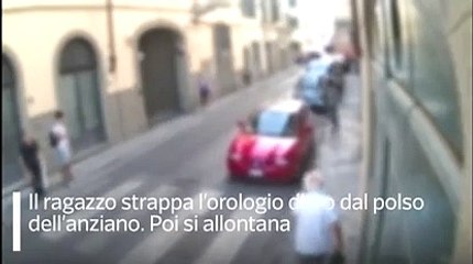 Firenze, 91enne rapinato