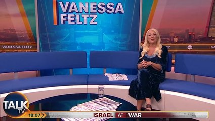 Tearful Vanessa Feltz reveals family friend has died in Israel-Palestine conflict
