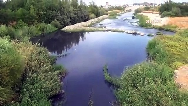 La pollution du ruisseau Aksu à Kahramanmaraş dérange les citoyens