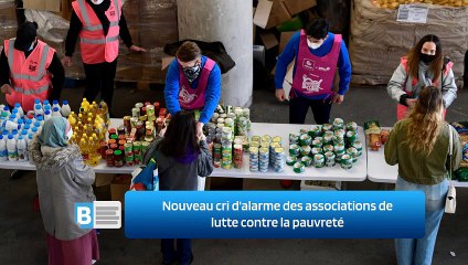 Nouveau cri d'alarme des associations de lutte contre la pauvreté