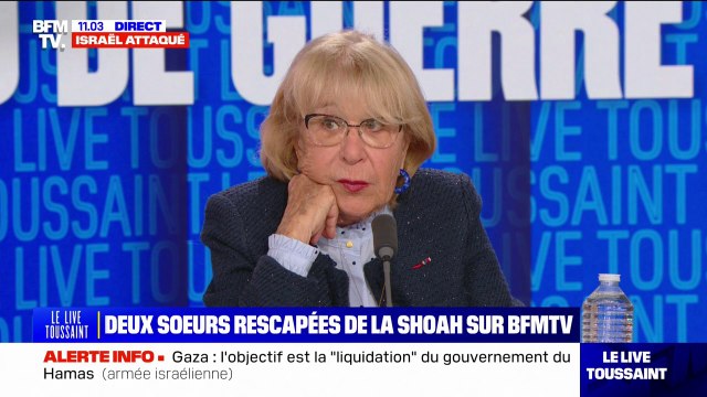 Israël: Je ressens ce que mes parents et mes grands-parents ont dû vivre , témoigne Arlette Testyler, rescapée de la Shoah