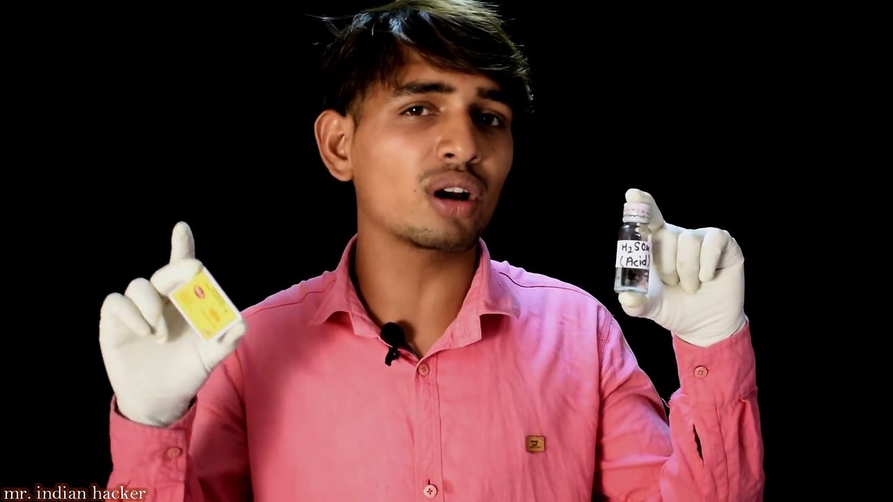 क्या होगा अगर हम माचिस में तेजाब डाल दें - science experiment