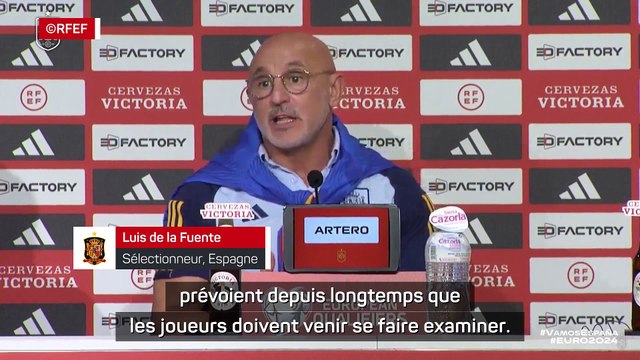 Yamal présent malgré sa blessure, De La Fuente : “Je voulais lui apporter tout notre soutien”