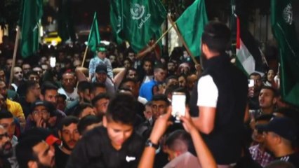 Manifestazione a Ramallah in solidarietà con Gaza