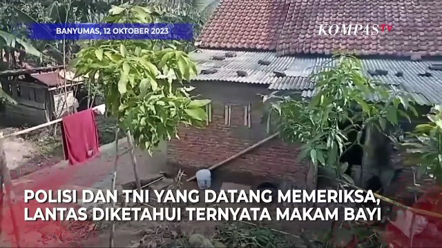 Heboh Penemuan Kuburan Bayi Perempuan di Kebun Belakang Rumah Warga Banyumas