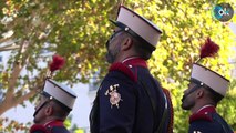 La princesa Leonor luce por primera vez el uniforme militar en el desfile del 12 de octubre