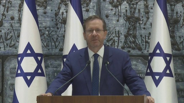 Le président d'Israël déclare que son pays fera tout ce qu'il faut avec une poigne de fer pour combattre le Hamas