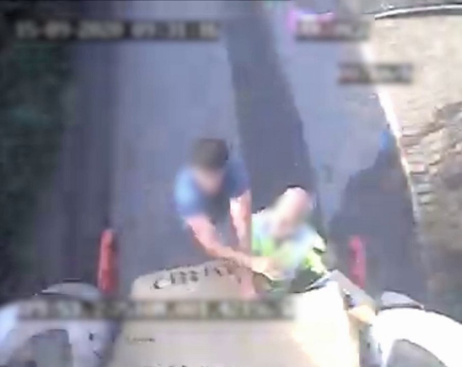 Recycling workers confronted for not taking extra rubbish