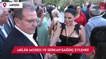 Melek Mosso ve Serkan Sağdıç evlendi: İşte düğünden görüntüler