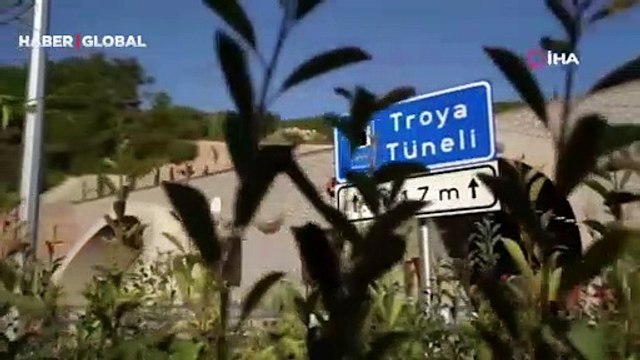 50 dakikalık yolu 5 dakikaya düşüren Assos ve Troya Tünelleri 1 yaşında
