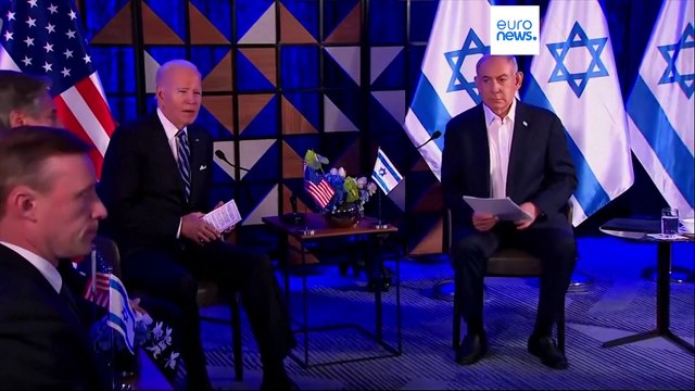 Joe Biden in Israele mentre la tensione sale alle stelle. Usa in lutto con voi
