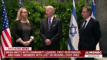 Breaking News: Biden speaks to community leaders in Israel