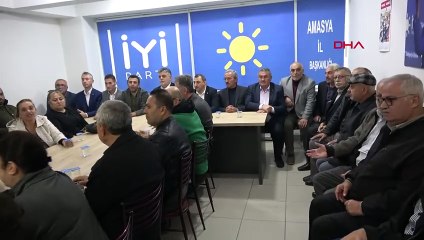 İYİ Parti Amasya'da Yaklaşık 300 Kişi İstifa Etti