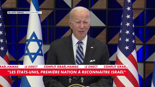 Joe Biden depuis Tel-Aviv : «Même si actuellement Israël n'est pas un lieu sûr pour les populations juives, il le sera un jour»