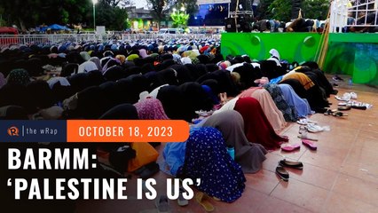 Marcos Jr. administration stands with Israel; BARMM says 'Palestine is us’