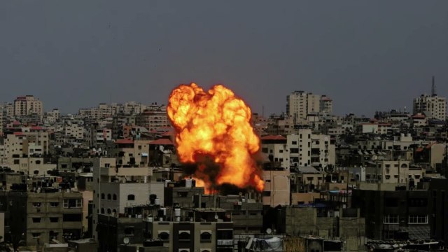 Israel drops more than 1000, aerial bombs on the Gaza Strip in a day