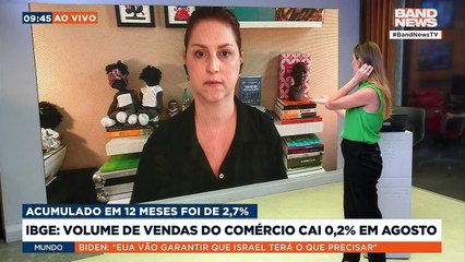 Volume de vendas do comércio cai em 0,2% em agosto | BandNews TV