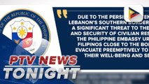 Filipinos living near Southern border of Lebanon told to evacuate