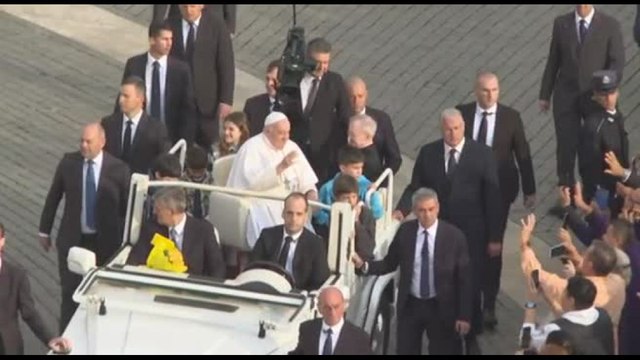 Papa: a Gaza situazione disperata, si eviti una catastrofe umanitaria