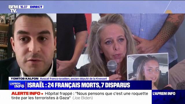 Otages français détenus par le Hamas: La France est une grande puissance qui a des leviers d'action que n'a pas Israël , pour Yomtob Kalfon (avocat franco-israélien et ancien député de la Knesset)