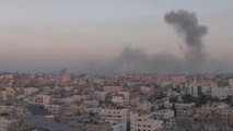 مشاهد مباشرة لاستمرار القصف الإسرائيلي على قطاع #غزة #العربية