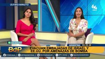 Evacuan embajadas de Israel y EE.UU. en Buenos Aires por amenaza de bomba