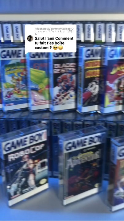 Mes boites Gameboy custom