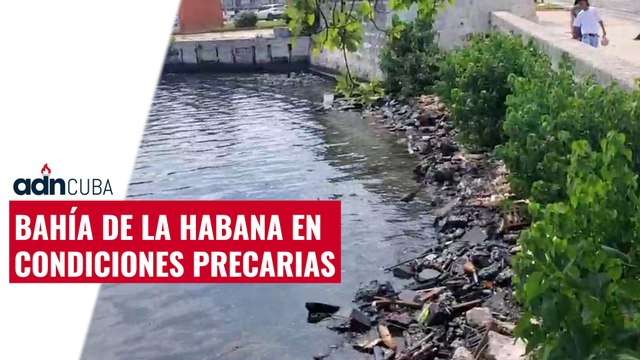 Bahía de La Habana en condiciones precarias